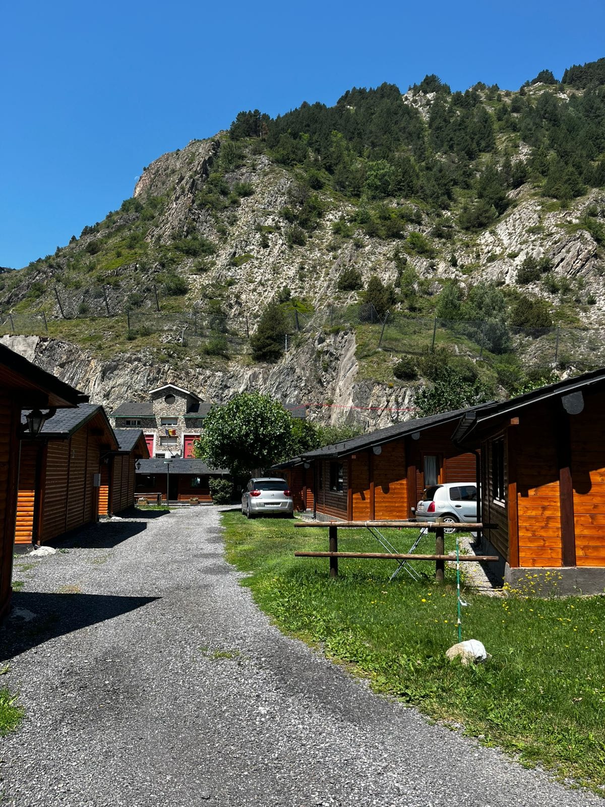 Autocaravanes al Càmping Jan Ramon