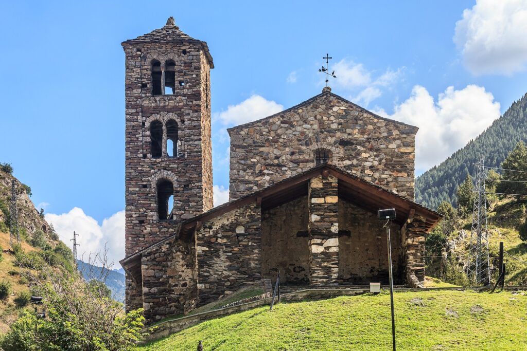 Església romànica de Sant Joan de Caselles, a Canillo
